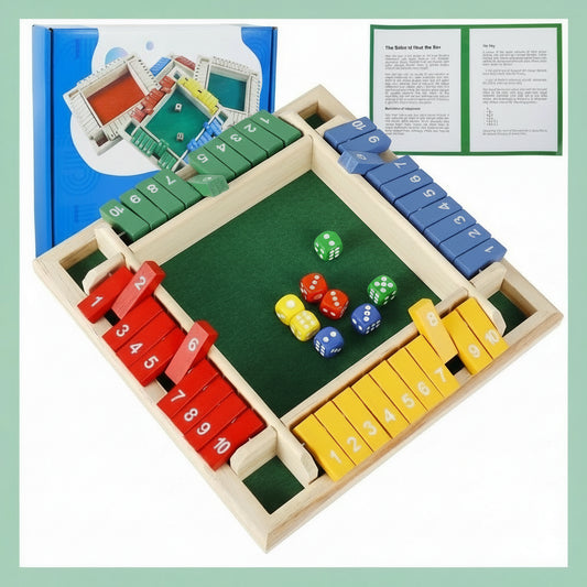 Lil' Roots™ Shut The Box Wooden Board Game