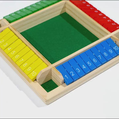 Lil' Roots™ Shut The Box Wooden Board Game